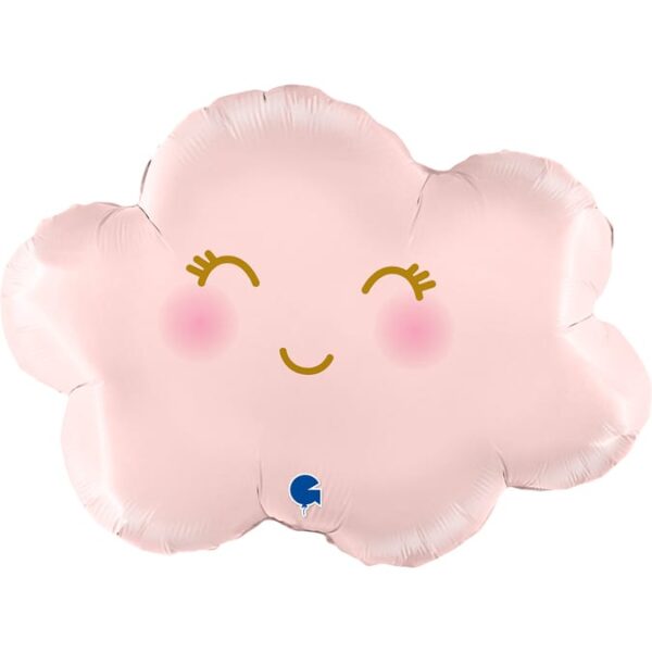 Balon din folie Norisor Roz -62 cm Balon folie norisor roz